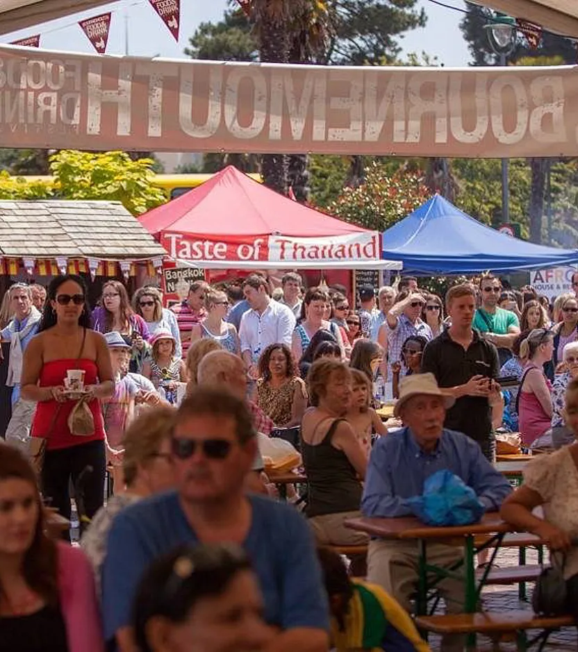 Taste of Thailand stall at Bournemouth Food and Drink Festival