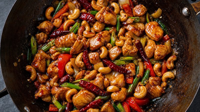 Thai Chicken and Cashew Nut Stir Fry