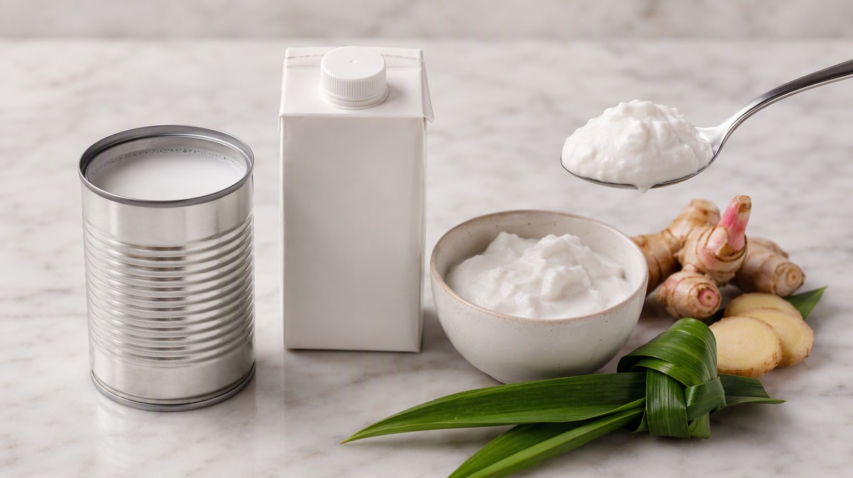 Coconut Milk vs Coconut Cream in Thai Curry