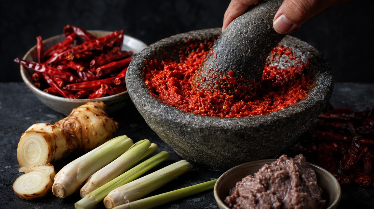 How to Make Thai Curry Paste Without a Food Processor