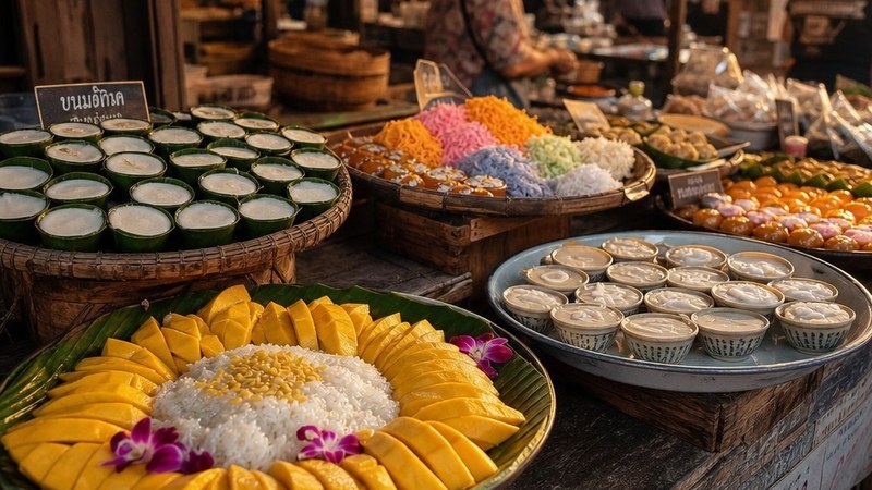 Thai Desserts With Coconut Milk: 10 Essential Sweets