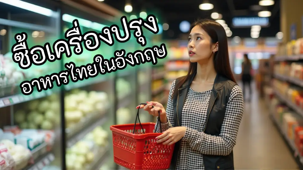 เครื่องปรุงและวัตถุดิบอาหารไทยในอังกฤษ