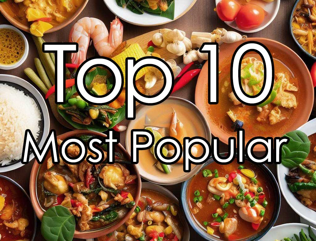 Top10mostpopularthaifoods Taste Of Thailand