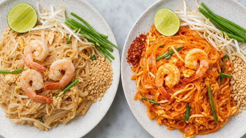 Why Is Restaurant Pad Thai Orange But Mine Isn't?