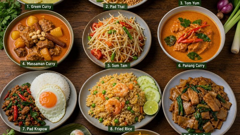 The 10 Most Popular Thai Dishes