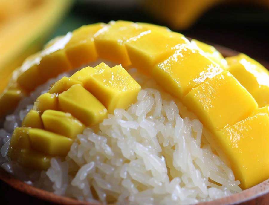 Mango Sticky Rice (Khao Niew Mamuang)