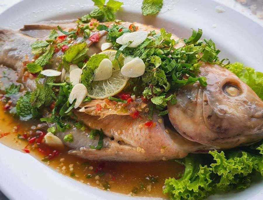 Pla Neung Manaow - low calorie fish