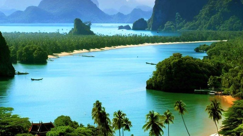 Southern Thai food featuring coconut-rich curries and fresh seafood