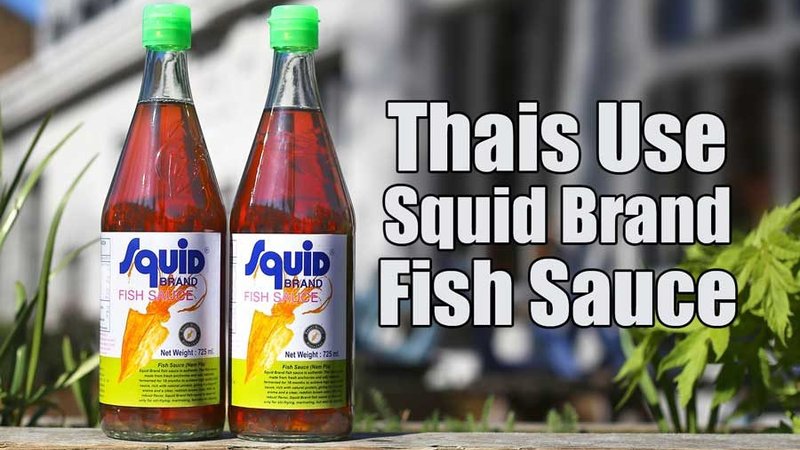 Squid brand fish sauce a staple ingredient in Thai cooking