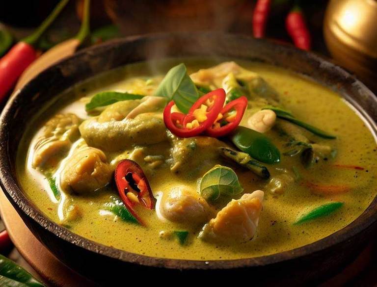 Which is Hotter Red or Green Thai Curry?